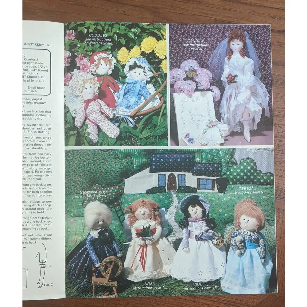 Soft Darlin' Dolls Sewing Pattern Book